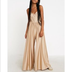 BLACK (not cream!!) Wedding Guest Party Jumpsuit